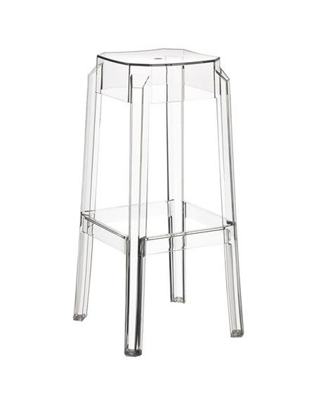 Tabouret haut cristal